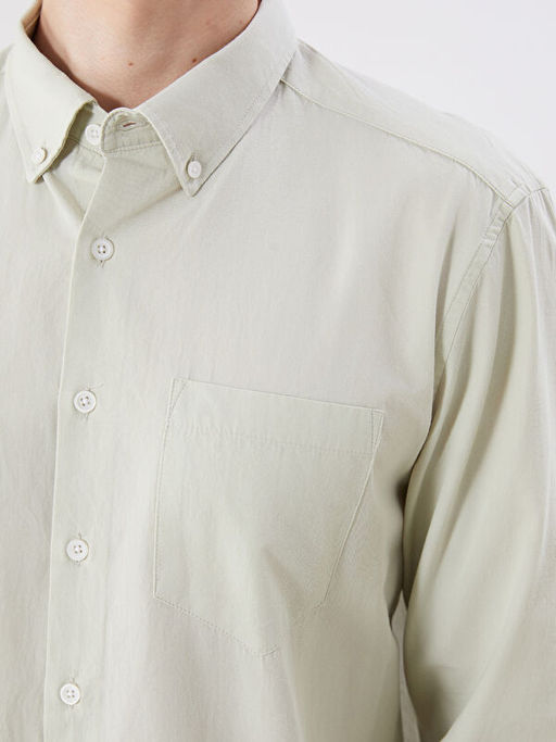 Regular Fit Uzun Kollu Poplin Erkek G?mlek