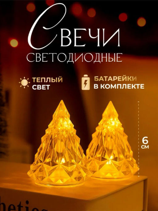 Свеча новогодняя (3580) - Мой органайзер фото 4