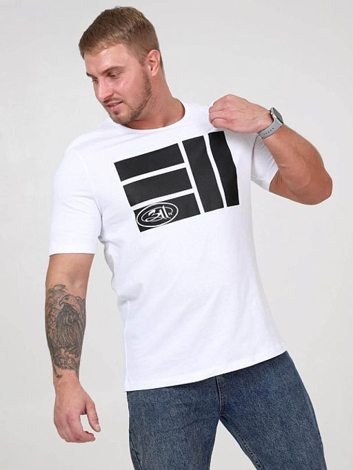 Мужская футболка Маркировка белая - Modellini фото 6