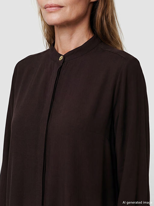 Hakim Yaka Dokulu Kad?n G?mlek Tunik