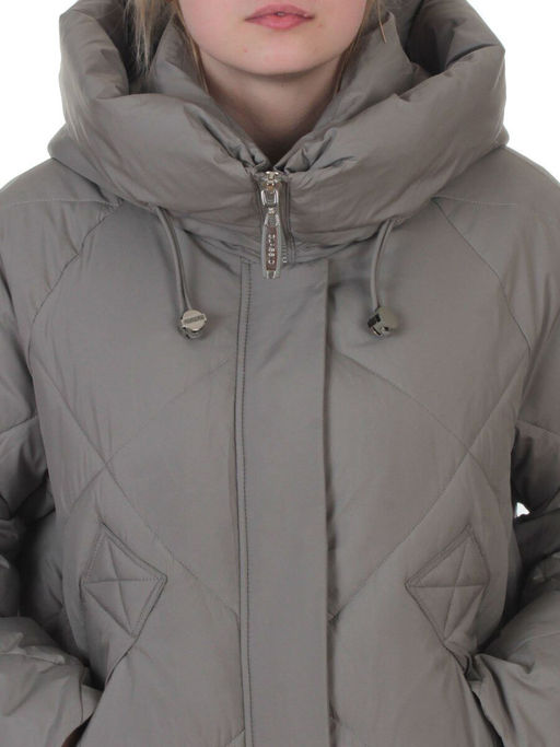 A620 OLIVE Пальто зимнее женское (200 гр. био-пух)