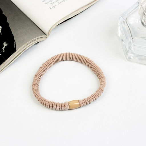 Цена за 12 шт. Резинка для волос «Спорт люкс», жатка колор, 6 см