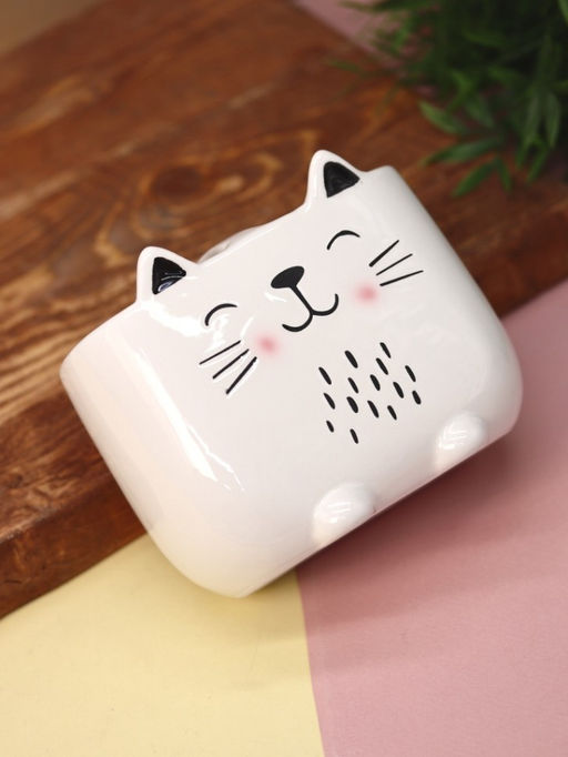 Подставка для зубных щёток Cute cat, 550 мл