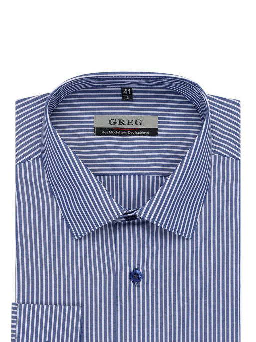 Сорочка мужская длинный рукав GREG 211/237/0272/Z фото 3