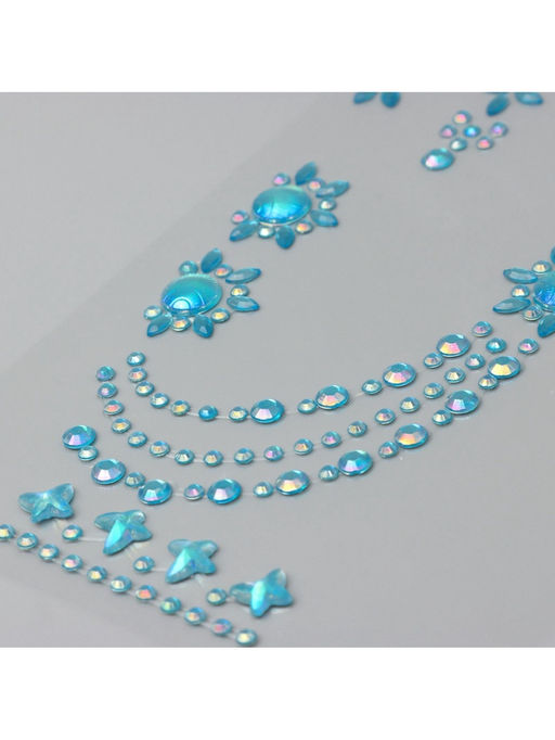 Цена за 2 шт. Наклейка - стразы Браслеты из страз, 12?20.3 см, МИКС