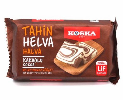 Кунжутная халва с какао из Турции - Koska фото 8