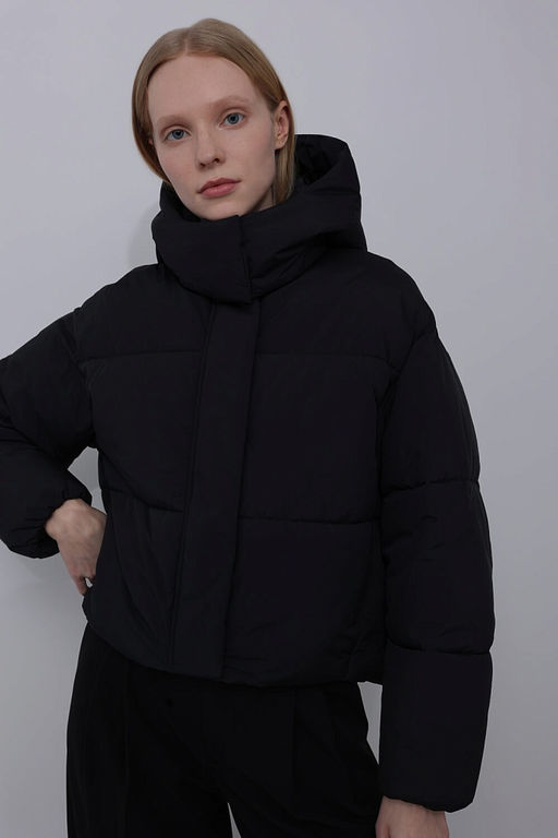 Стеганая куртка c капюшоном - Incity фото 9