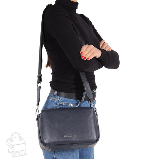 Сумка женская кожаная 970163 d.blue Velina Fabbiano  в Новосибирске