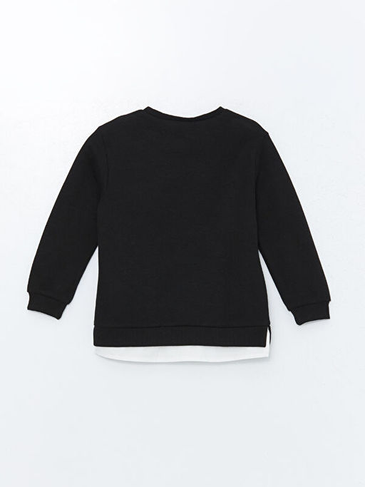 Bisiklet Yaka Erkek Bebek Sweatshirt ve Pantolon 2li Tak?m - Waikiki фото 3