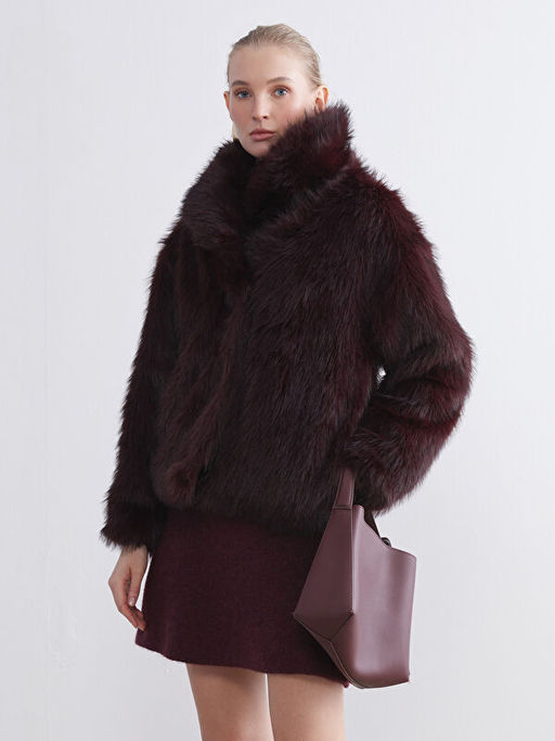 Ceket Yaka Kad?n K?rk Mont