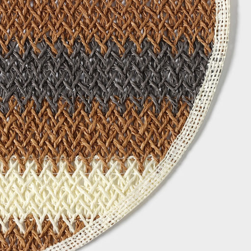 Салфетка сервировочная Доляна Vincula, d=38 см, цвет коричневый  фото 9