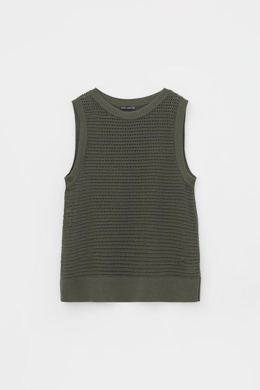 VERY NEAT _ ЕВ 30153/хаки блуза-топ жен