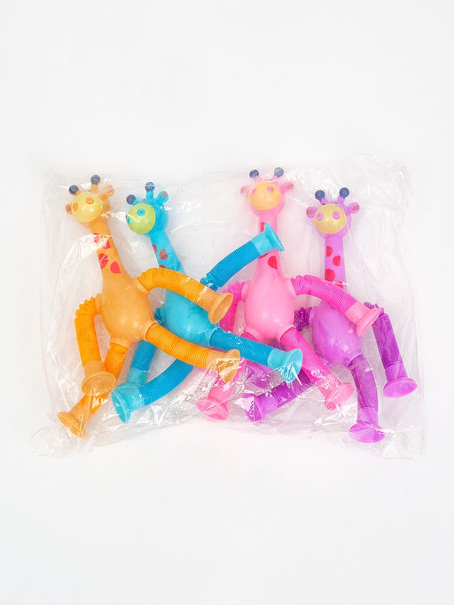 Антистресс - игрушка Pop Tubes Жирафики, набор 4 шт. - Simaland фото 9