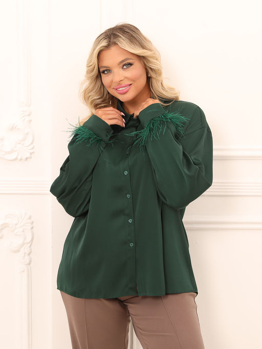 Рубашка М5-5587/1 - Wisell фото 8