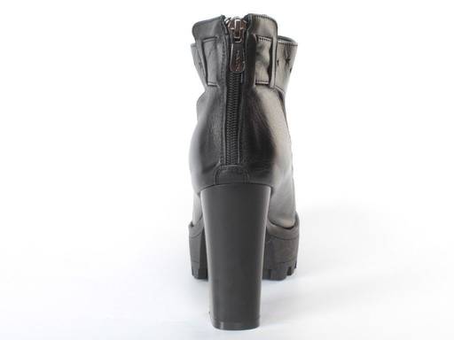 04-M3-1479 BLACK Ботинки зимние женские (натуральная замша, натуральный мех)