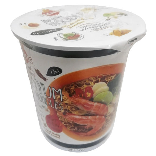 Лапша б/п со вкусом Том Ям с креветкой Picnic (стакан), Таиланд, 60 г