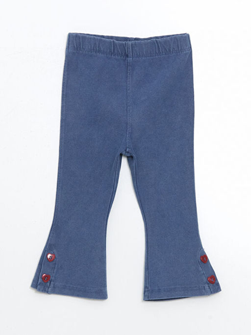 Beli Lastikli K?z Bebek Tayt Pantolon - Waikiki фото 4