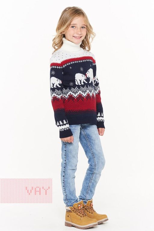Свитер детский 5232-10065 - Vay kids фото 2
