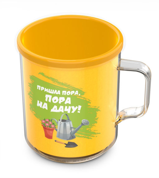 Термокружка п/эт. 0,4л "Дача"