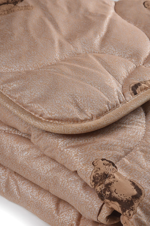 Одеяло овечья шерсть (300гр/м) тик