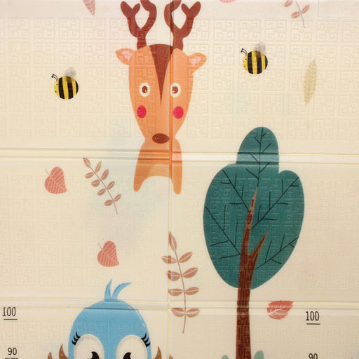 Коврик игровой 150*180*0,8 см Звери 2