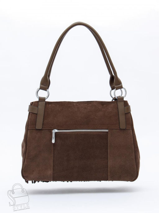 Сумка женская кожаная 98400MSS cappuccino Velina Fabbiano-Safenta
