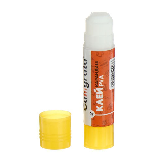 Цена за 24 шт. Клей-карандаш Calligrata, 9 г.  фото 2