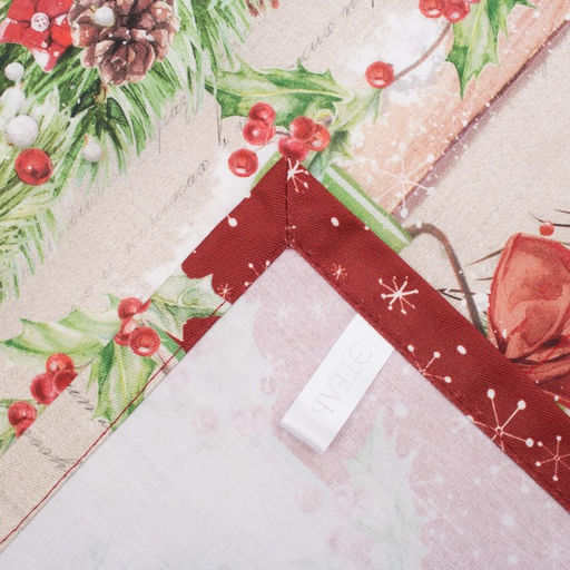 Скатерть новогодняя «Этель. Новогоднее настроение», 147×220 см,100% хлопок, саржа 190 г/м², с ГМВО