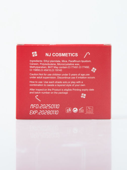 NJ Cosmetics Подарочный набор матовых помад для губ, 4 шт