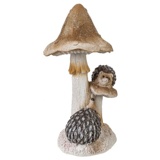 Фигурка декоративная "Ёжики", L10,5 W9 H19 см