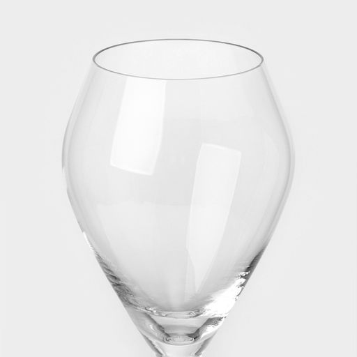 Бокалы для вина «Брависсимо», 420 мл, набор 6 шт., стекло, прозрачные