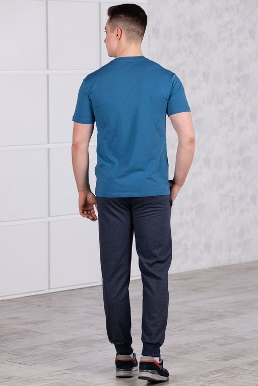 Брюки спортивные 
 3.MM141B-синий