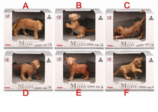 Игрушка "Животное" 6 видов в ассорт. в кор. 10*7,5*7 см арт.Y26752011