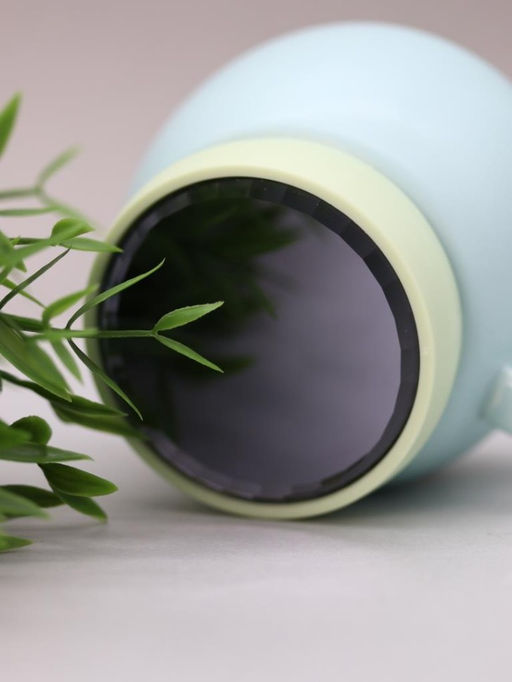 Кружка Emotions of a cat, green-blue (420 ml)