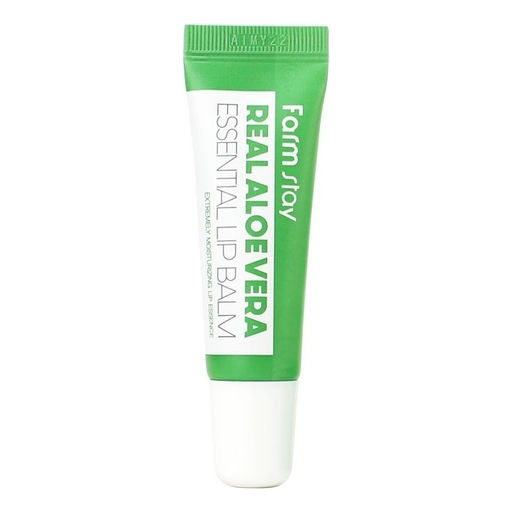 Бальзам для губ суперувлажняющий с алоэ вера - Real Aloe essential lip balm, 10мл