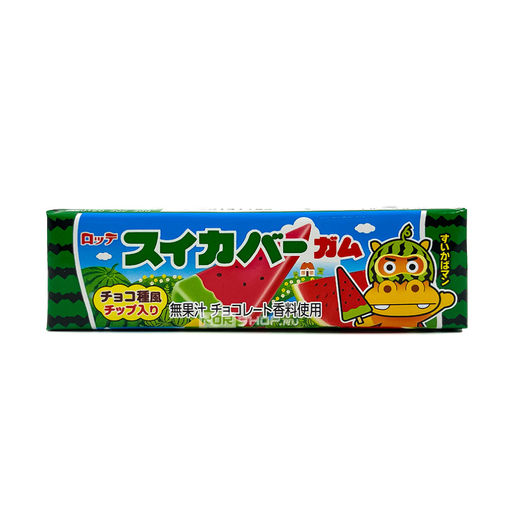 Жевательная резинка со вкусом арбуза Watermelon Bar Lotte, Япония, 26,1 г