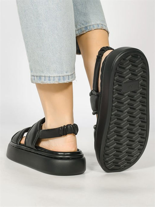 Сандалии кожаные комфорт 9520-1 - Piniolo фото 3