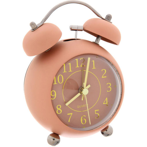 Будильник "ALISA" 8,5*4,5см розовый