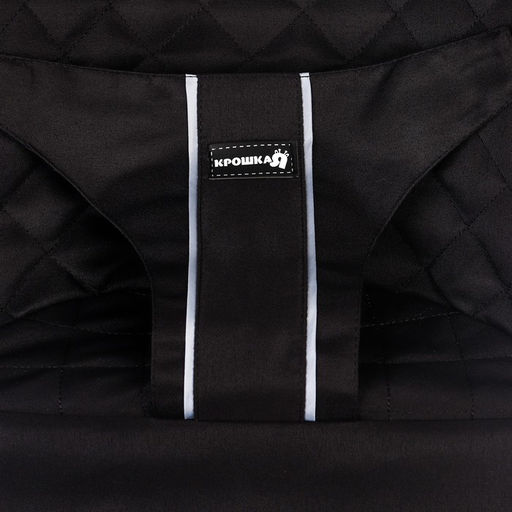 Сменный чехол для детского шезлонга, чёрный ТМ Крошка Я  фото 2