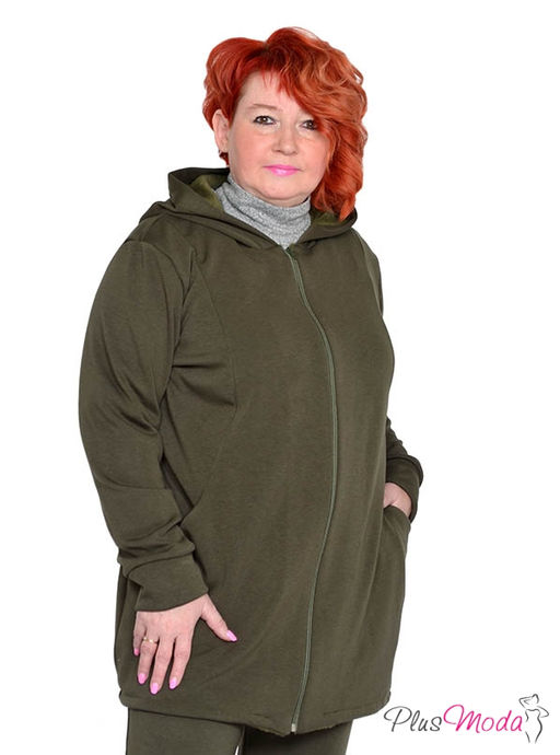 Пальто Модель №1771 размеры 44-84 - Plusmoda фото 13