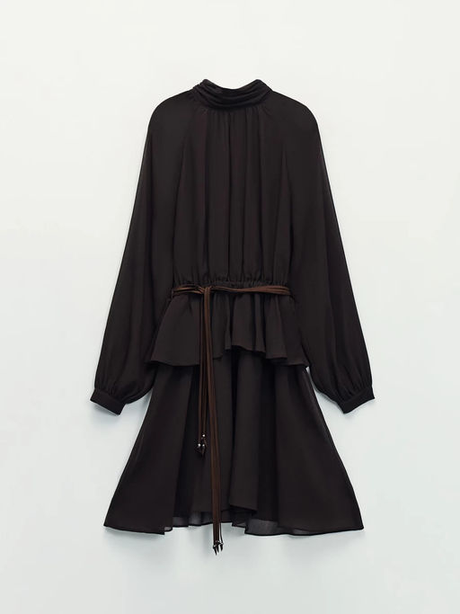 Платье мини с поясом / Zarina  фото 11