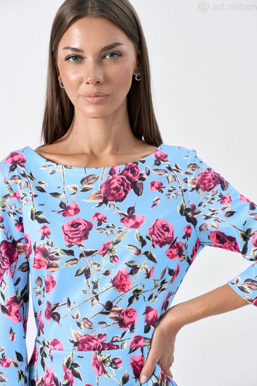 М1132P платье женское - Art ribbon фото 4