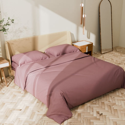 Постельное бельё Этель Евро Twilight Mauve 200х215, 215х240, 50х70+3-2 шт, мако-сатин, 114г/м2  фото 11