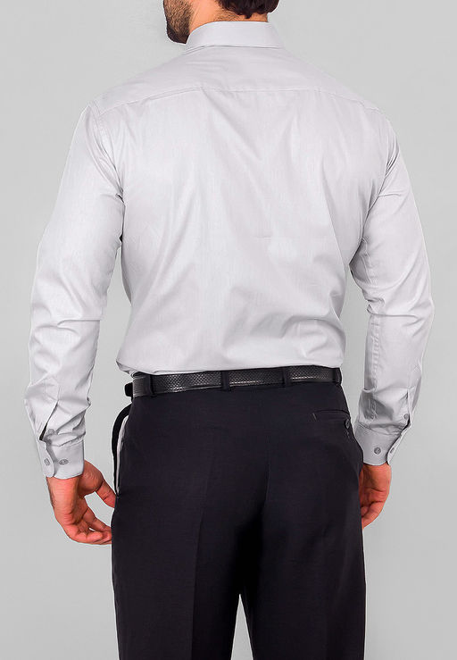 Сорочка мужская длинный рукав GREG 320/139/GR/Z  фото 3