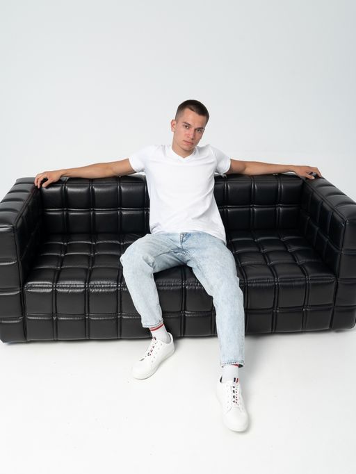 Футболка муж.арт.652-3,белая - Binita фото 5