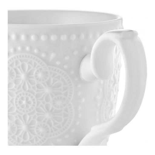 Кружка Walmer Vivien, 0.35 л, цвет белый  фото 3