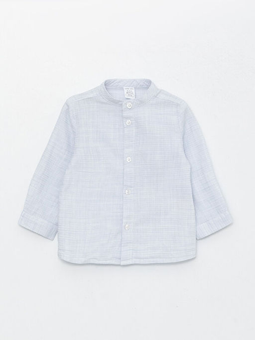 Hakim Yaka Uzun Kollu Erkek Bebek G?mlek ve Pantolon - Waikiki фото 2