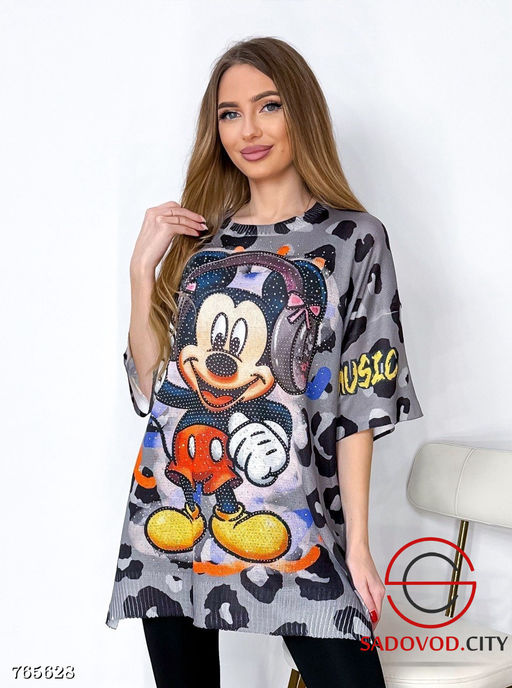 Футболка с принтом женская - Bruno фото 2