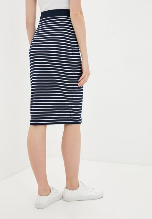 Юбка-миди в полоску - Incity фото 11