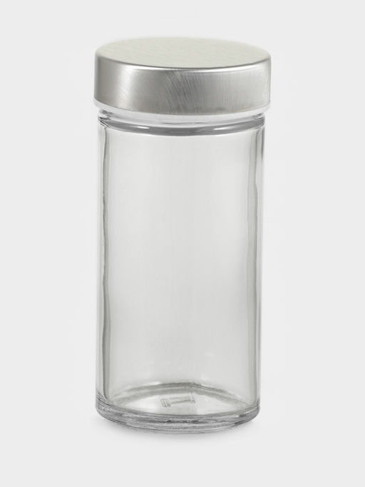 Набор для специй на подставке «Хай-тек», 90 мл, 33×6.7×10.5 см, 4×9.5 см, 6 шт., стекло